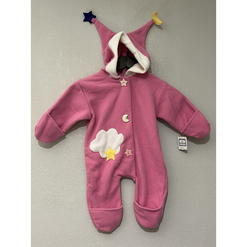 Cherokee Baby warm and comfortable one-piece baby jumpsuit, size 6 months